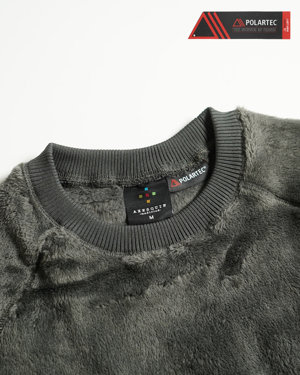 AXESQUIN-modified- アクシーズクイン モディファイド ポーラテック ハイロフト セーター POLARTEC HIGH LOFT SWEATER 321088【送料無料】