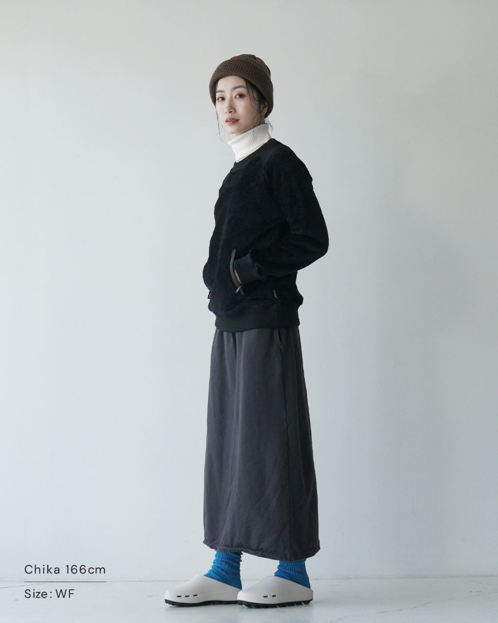 【SALE！30%OFF】AXESQUIN-modified- アクシーズクイン モディファイド ポーラテック ハイロフト セーター POLARTEC HIGH LOFT SWEATER 321088【送料無料】