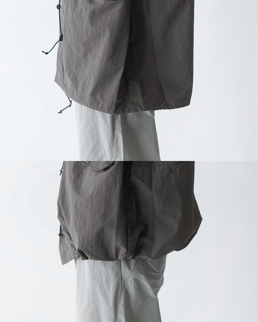 AXESQUIN-modified- アクシーズクインモディファイド ショートコート ECO NYLON SHORT COAT ブルゾン ジャケット モッズコート 321101【送料無料】