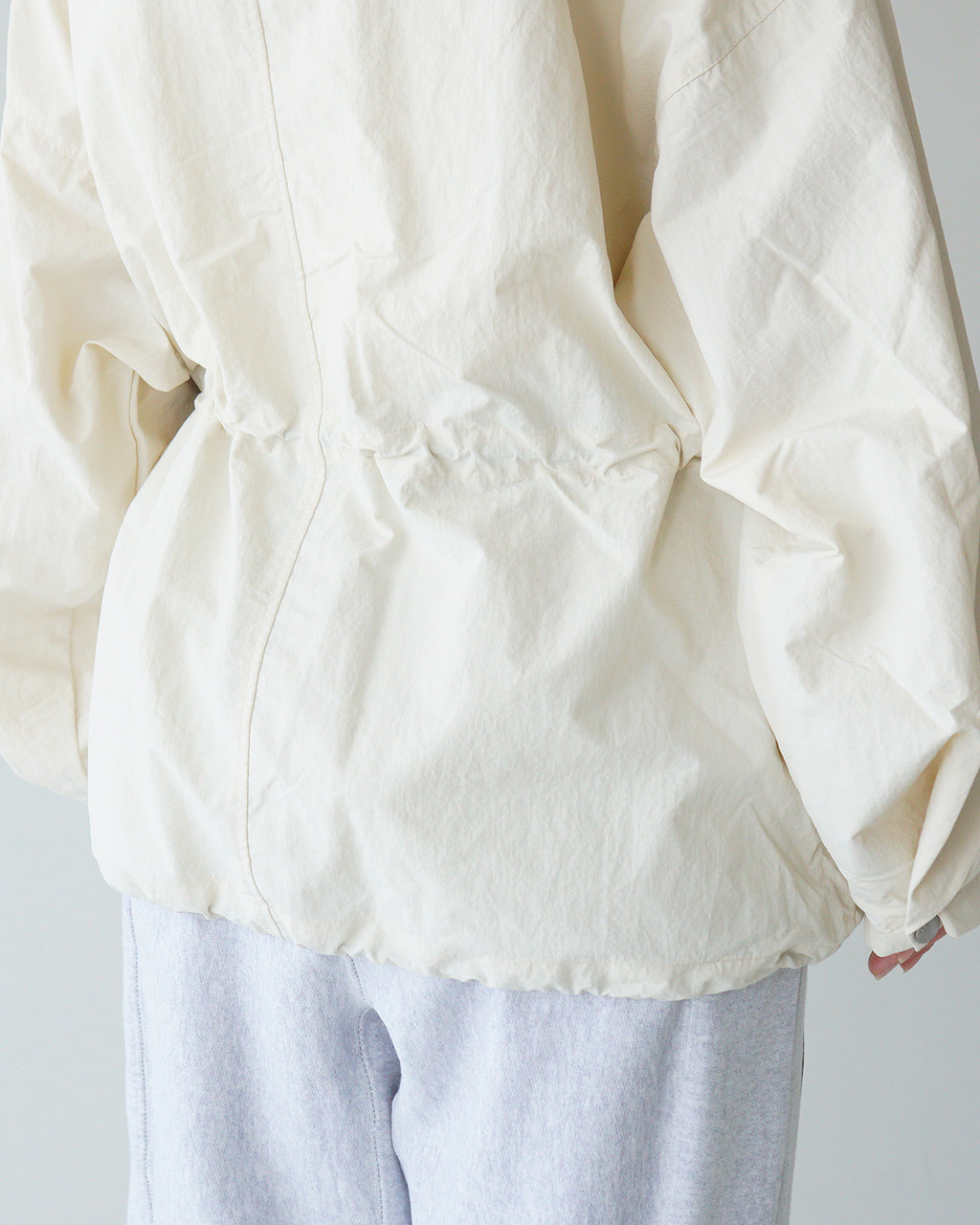 AXESQUIN-modified- アクシーズクインモディファイド ショートコート ECO NYLON SHORT COAT ブルゾン ジャケット モッズコート 321101【送料無料】