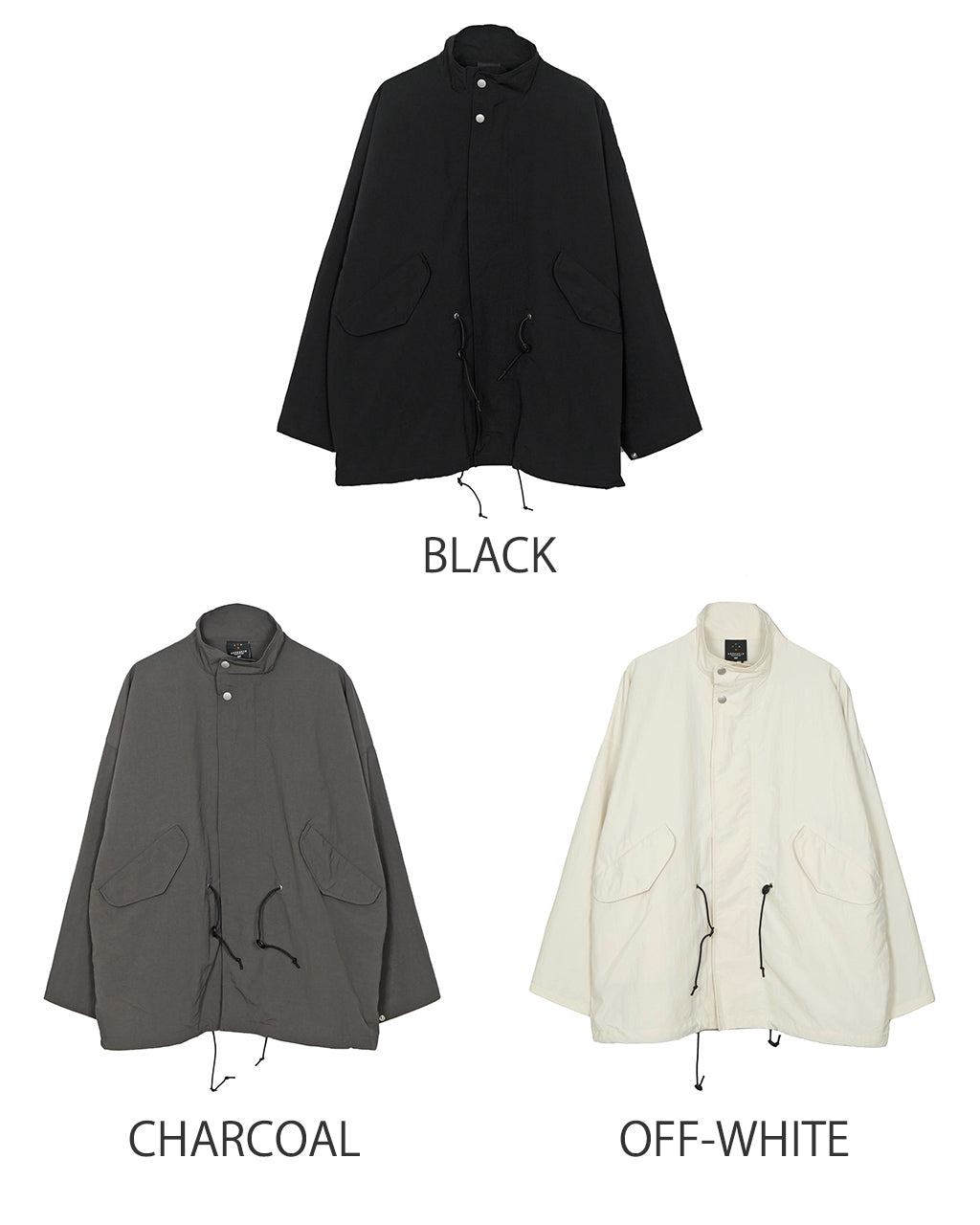 AXESQUIN-modified- アクシーズクインモディファイド ショートコート ECO NYLON SHORT COAT ブルゾン ジャケット モッズコート 321101【送料無料】