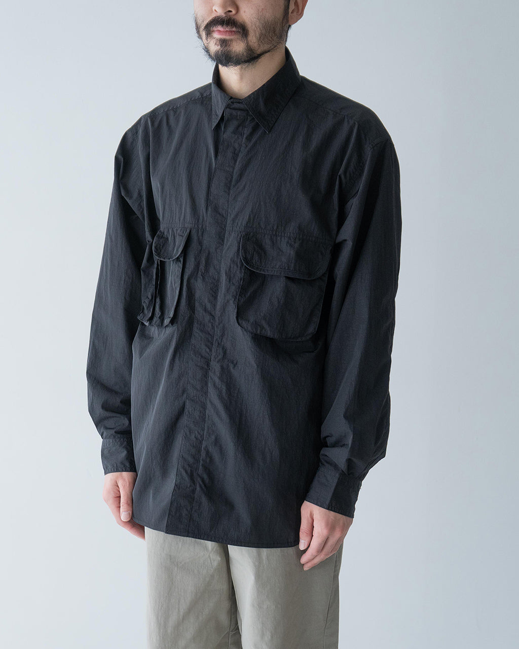 AXESQUIN-modified- アクシーズクインモディファイド マルチフラップポケットシャツ MULTI FLAP POCKET SHIRTS 321105 アウトドア 【送料無料】