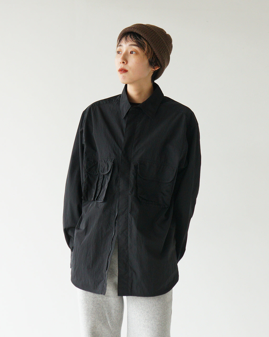 AXESQUIN-modified- アクシーズクインモディファイド マルチフラップポケットシャツ MULTI FLAP POCKET SHIRTS 321105 アウトドア 【送料無料】