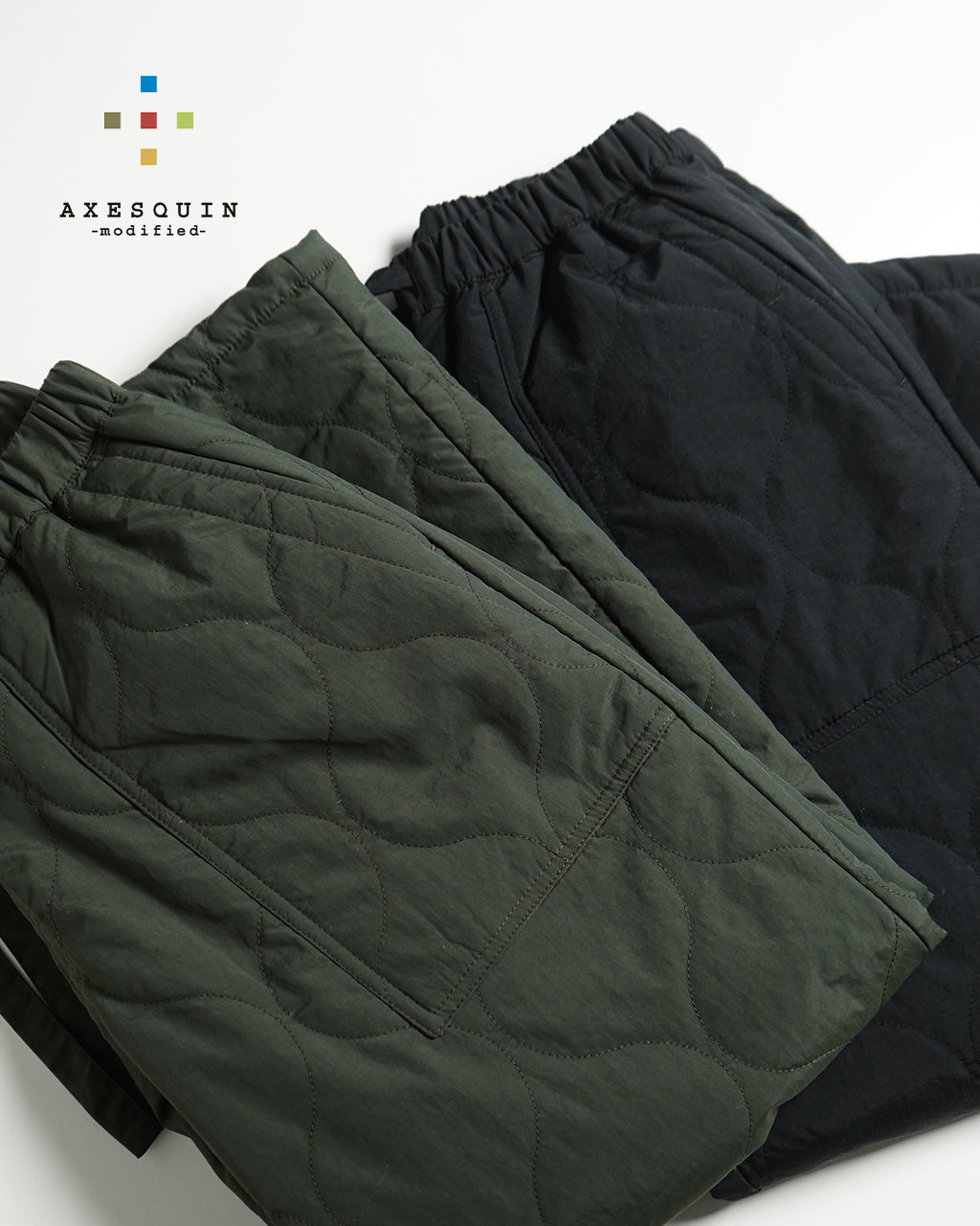 【SALE！30%OFF】AXESQUIN-modified- アクシーズクイン モディファイト イージーパンツ QUILTED FATIGUE PANTS 2.0 322027【送料無料】