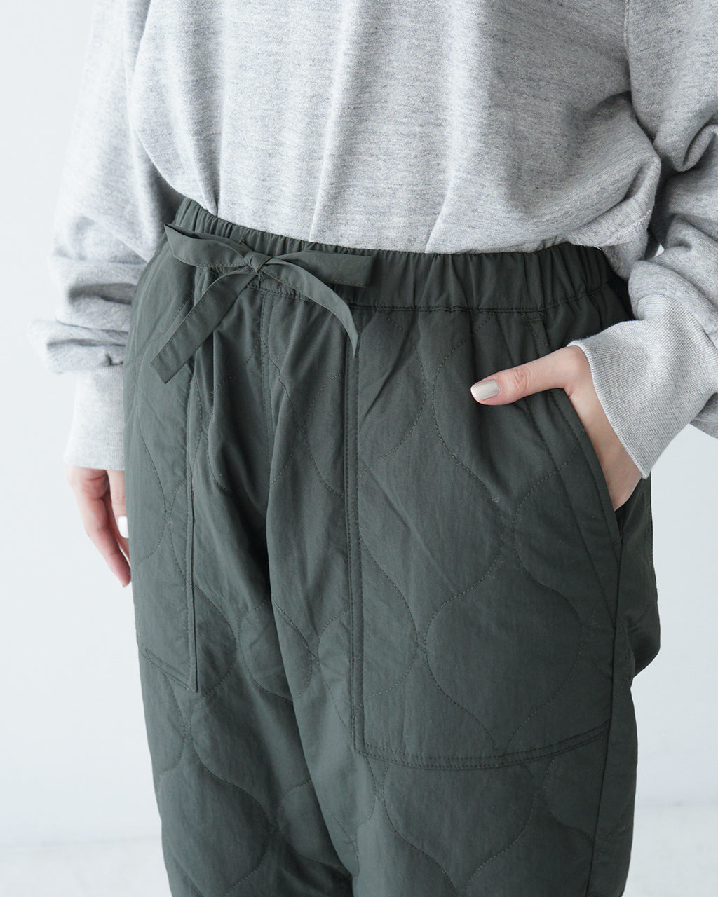 【SALE！30%OFF】AXESQUIN-modified- アクシーズクイン モディファイト イージーパンツ QUILTED FATIGUE PANTS 2.0 322027【送料無料】