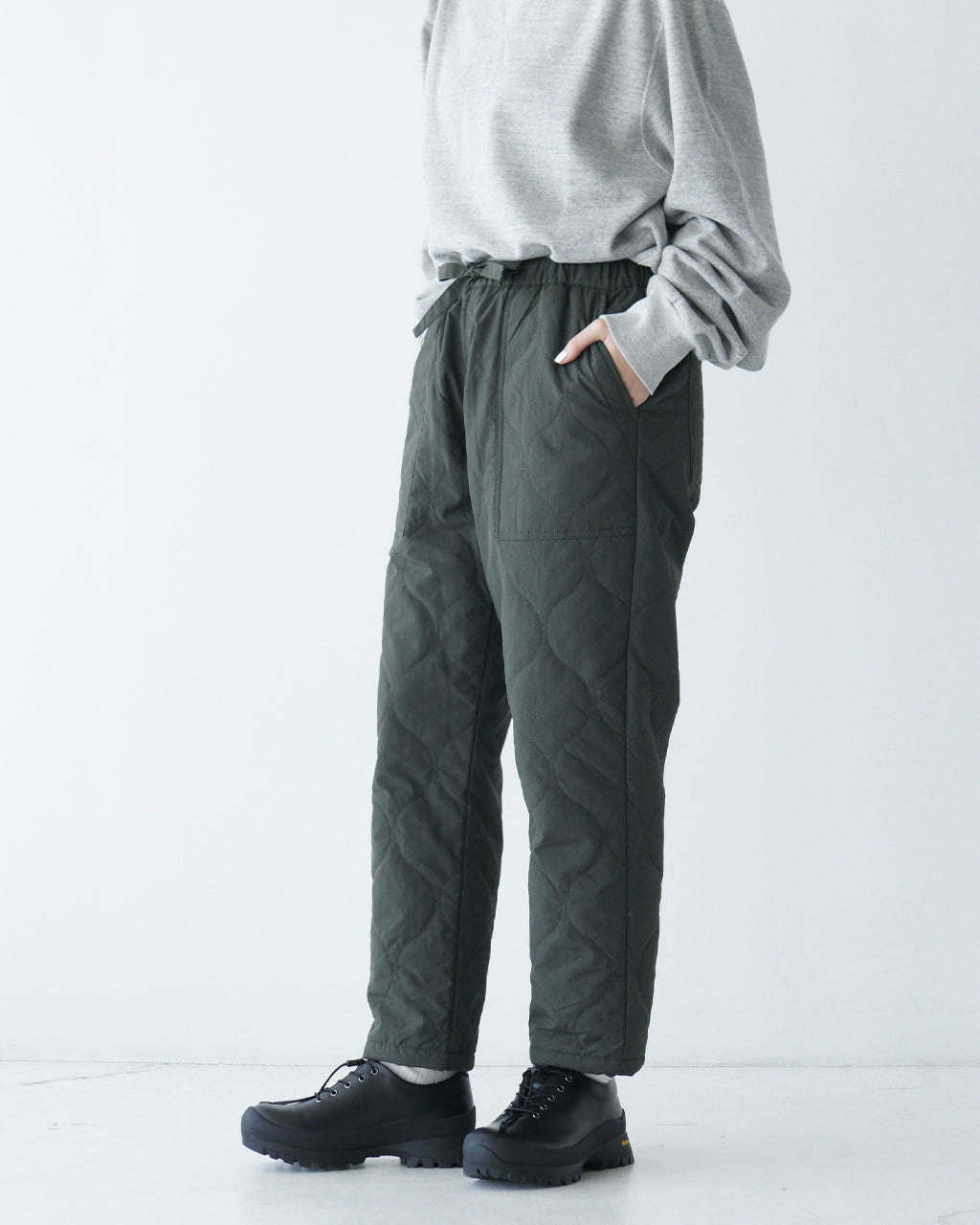 【SALE！30%OFF】AXESQUIN-modified- アクシーズクイン モディファイト イージーパンツ QUILTED FATIGUE PANTS 2.0 322027【送料無料】