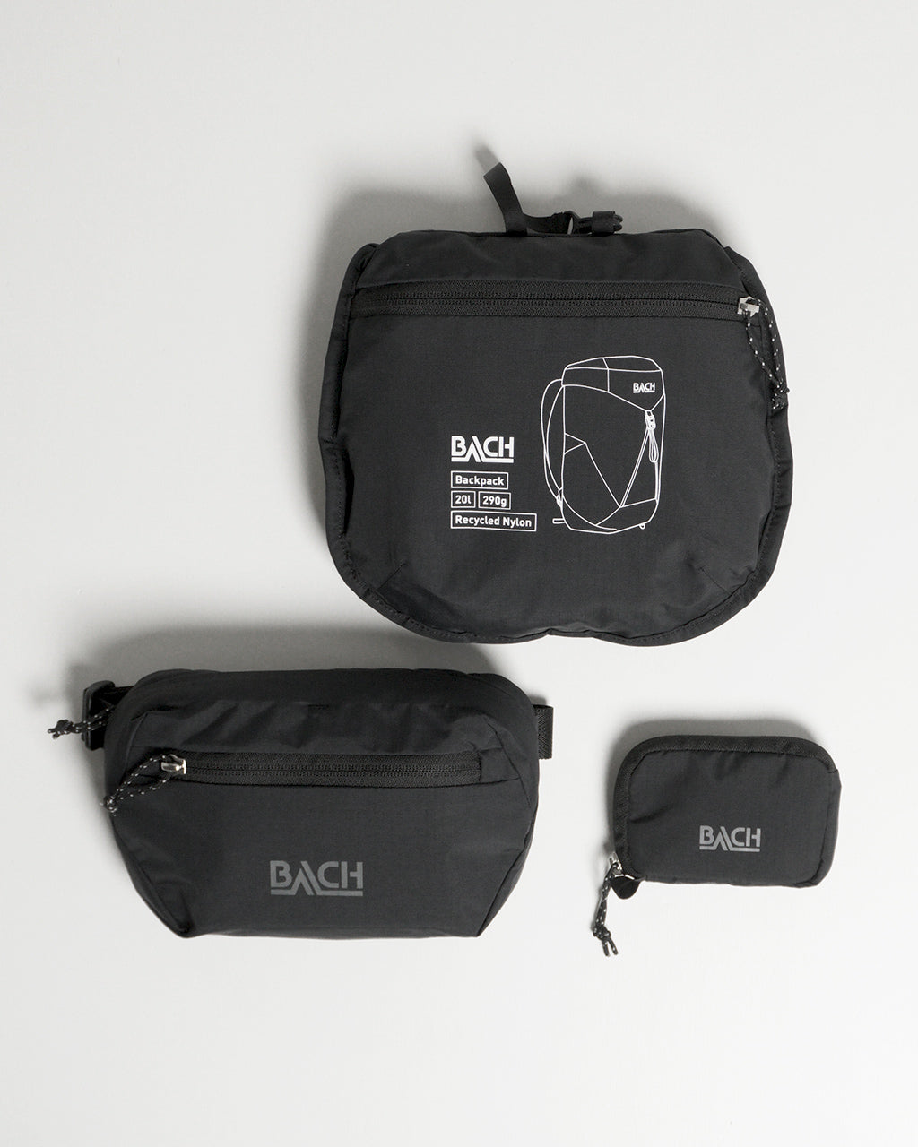 BACH バッハ 【3点セット】ITSY BITSY FAMILY BACKPACK SET, WALLET and POUCH_3pcs  バックパック リュック 20L ショルダーバッグ ポーチ 財布 ウォレット   24S-420986SET【送料無料】