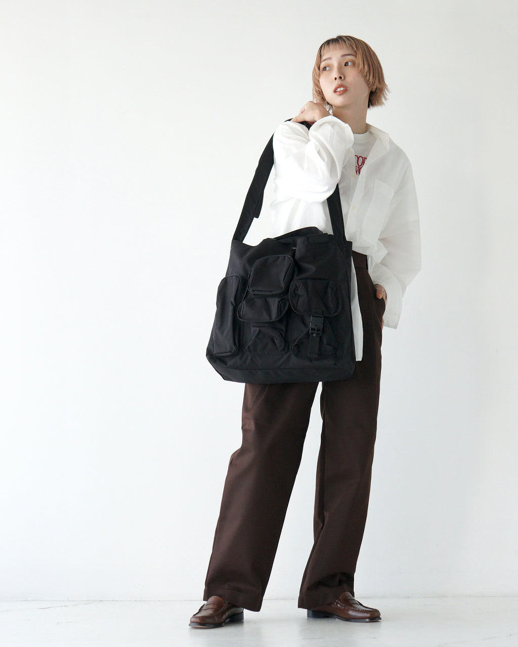 【SALE！20%OFF】BAICYCLON by Bagjack バイシクロン by バッグジャック 2WAY トートバッグ ショルダーバッグ MULTI POCKETS 2WAY TOTE MEDIUM マルチポケット 手持ち 鞄 BCL-68【送料無料】