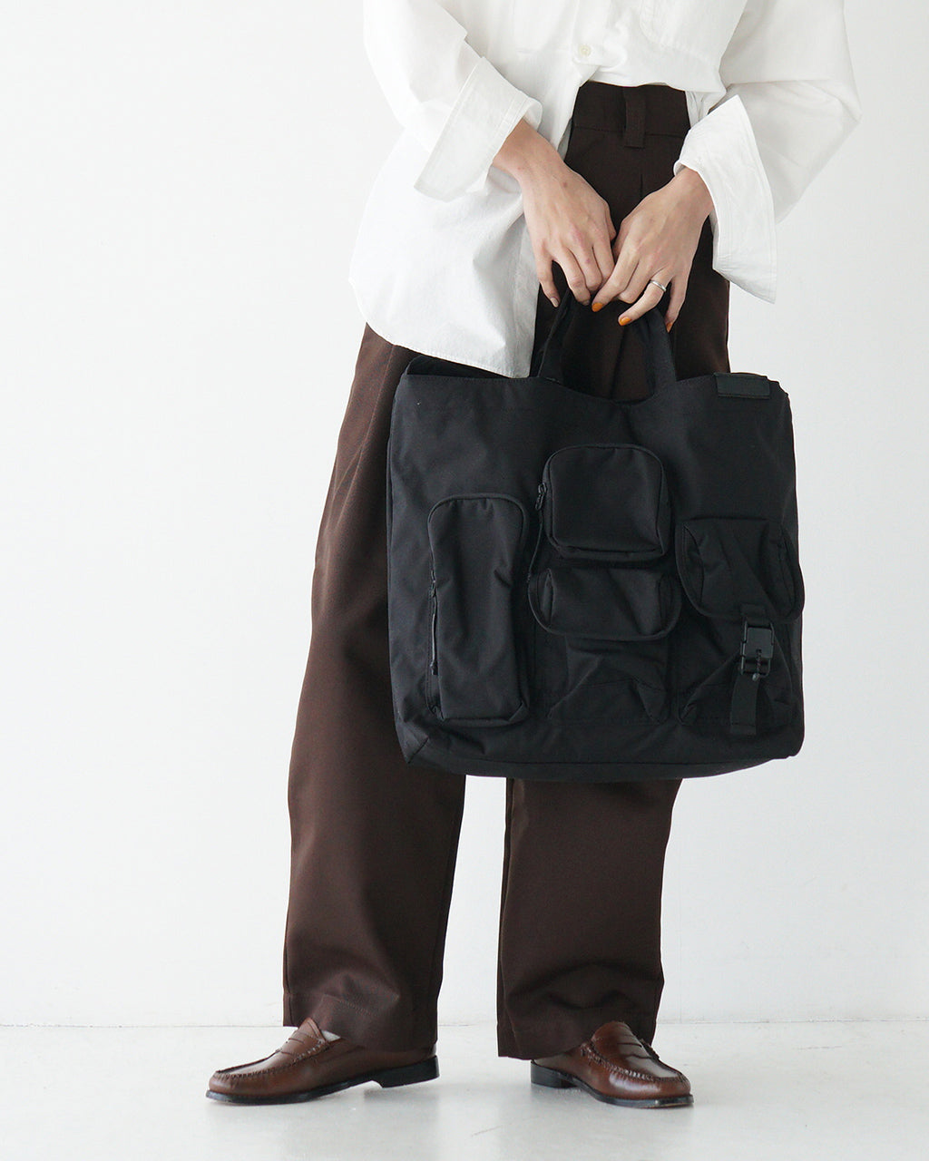 【SALE！20%OFF】BAICYCLON by Bagjack バイシクロン by バッグジャック 2WAY トートバッグ ショルダーバッグ MULTI POCKETS 2WAY TOTE MEDIUM マルチポケット 手持ち 鞄 BCL-68【送料無料】