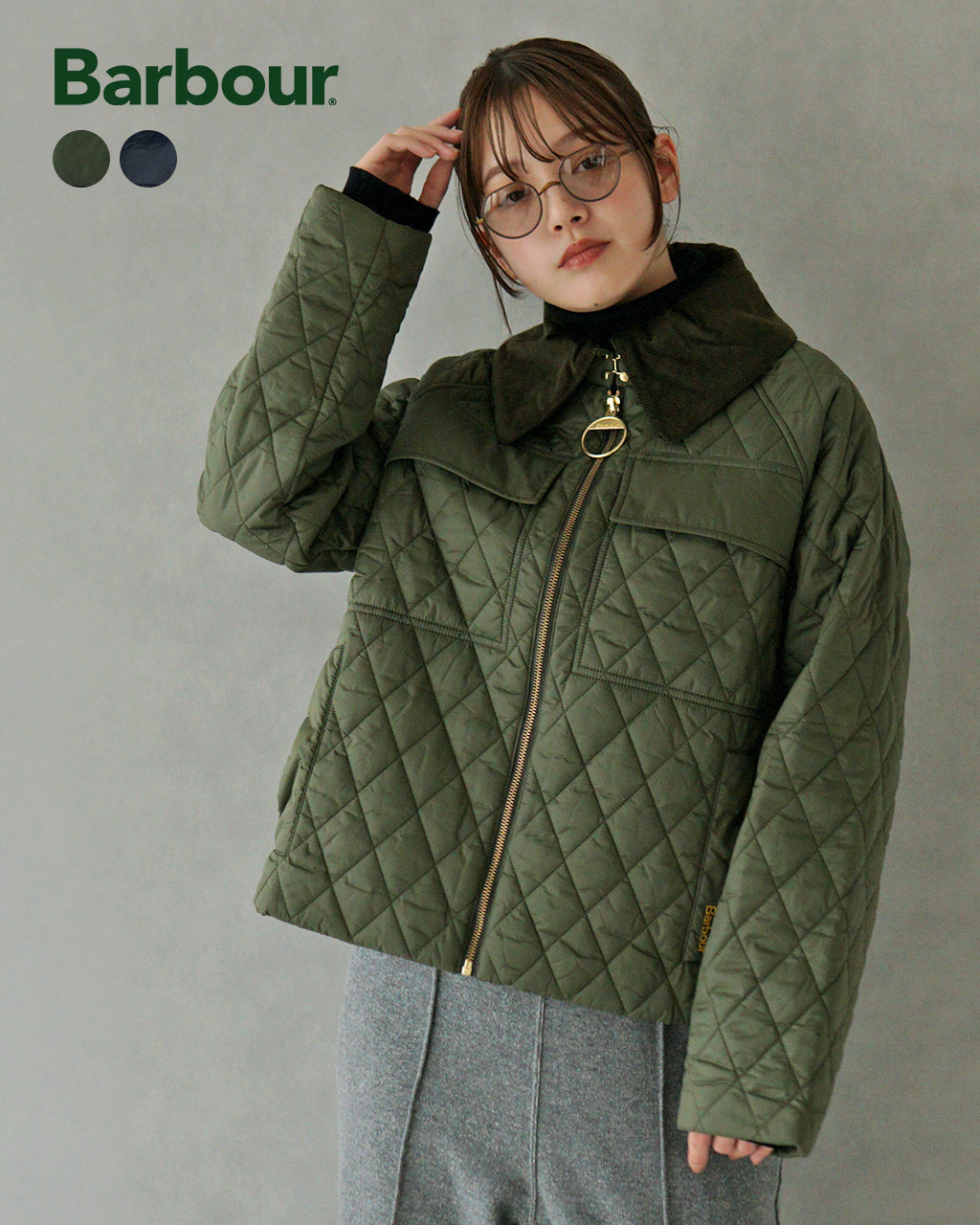 Barbour バブアー Beauly キルティング ブルゾン レディース BEAULY QUILT LQU17501107【送料無料】