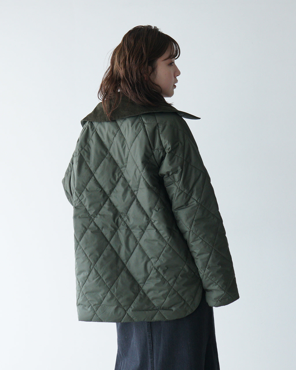 Barbour バブアー キルティング ジャケット DALROY QUILT アウター ダイヤモンドキルト オーバーサイズフィット 242LQU1759【送料無料】