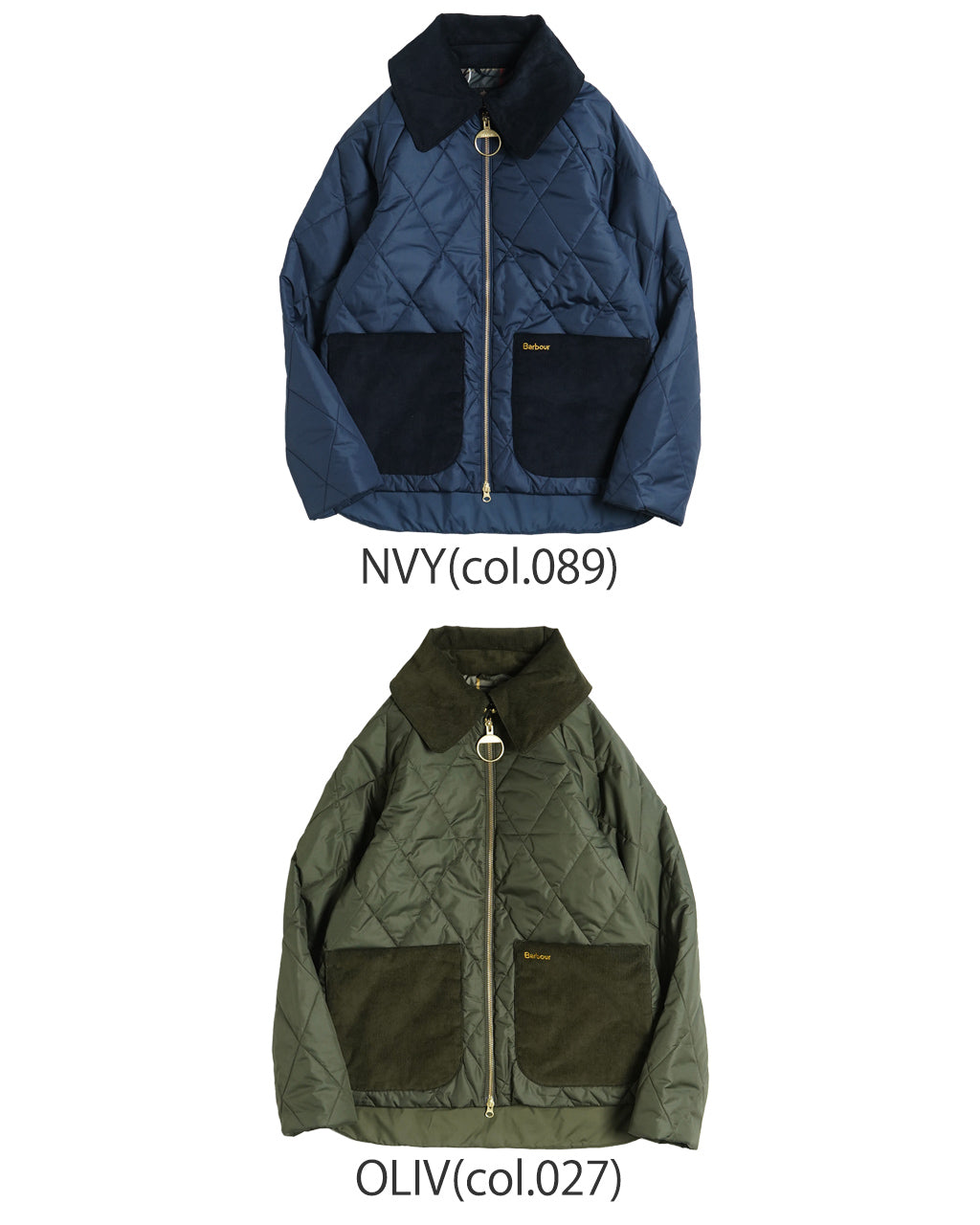 Barbour バブアー キルティング ジャケット DALROY QUILT アウター ダイヤモンドキルト オーバーサイズフィット 242LQU1759【送料無料】