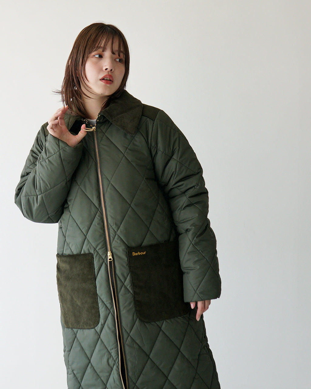 【SALE！20%OFF】Barbour バブアー Malton ミドルレングス キルティング コート キルティングジャケット ロング丈 malton quilt LQU1760【送料無料】