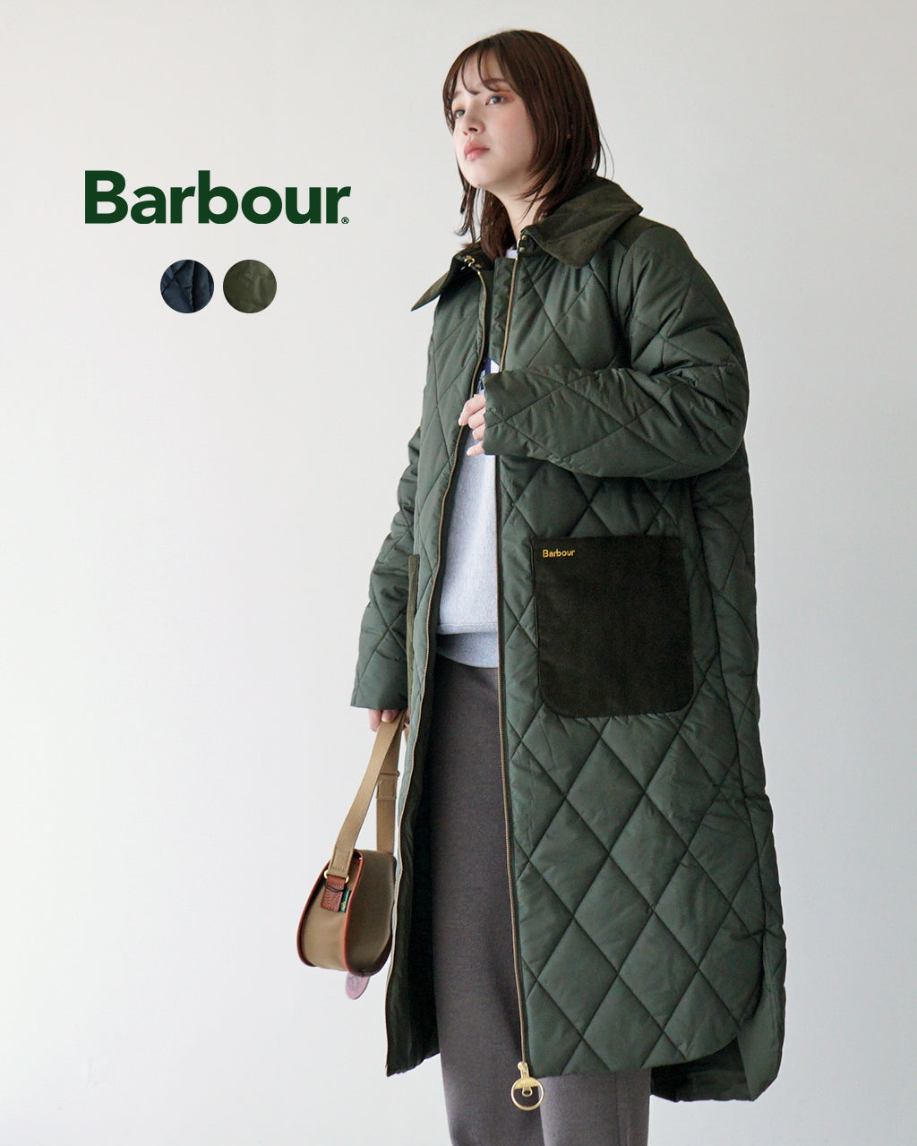 Barbour バブアー Malton ミドルレングス キルティング コート キルティングジャケット ロング丈 malton quilt LQU1760【送料無料】