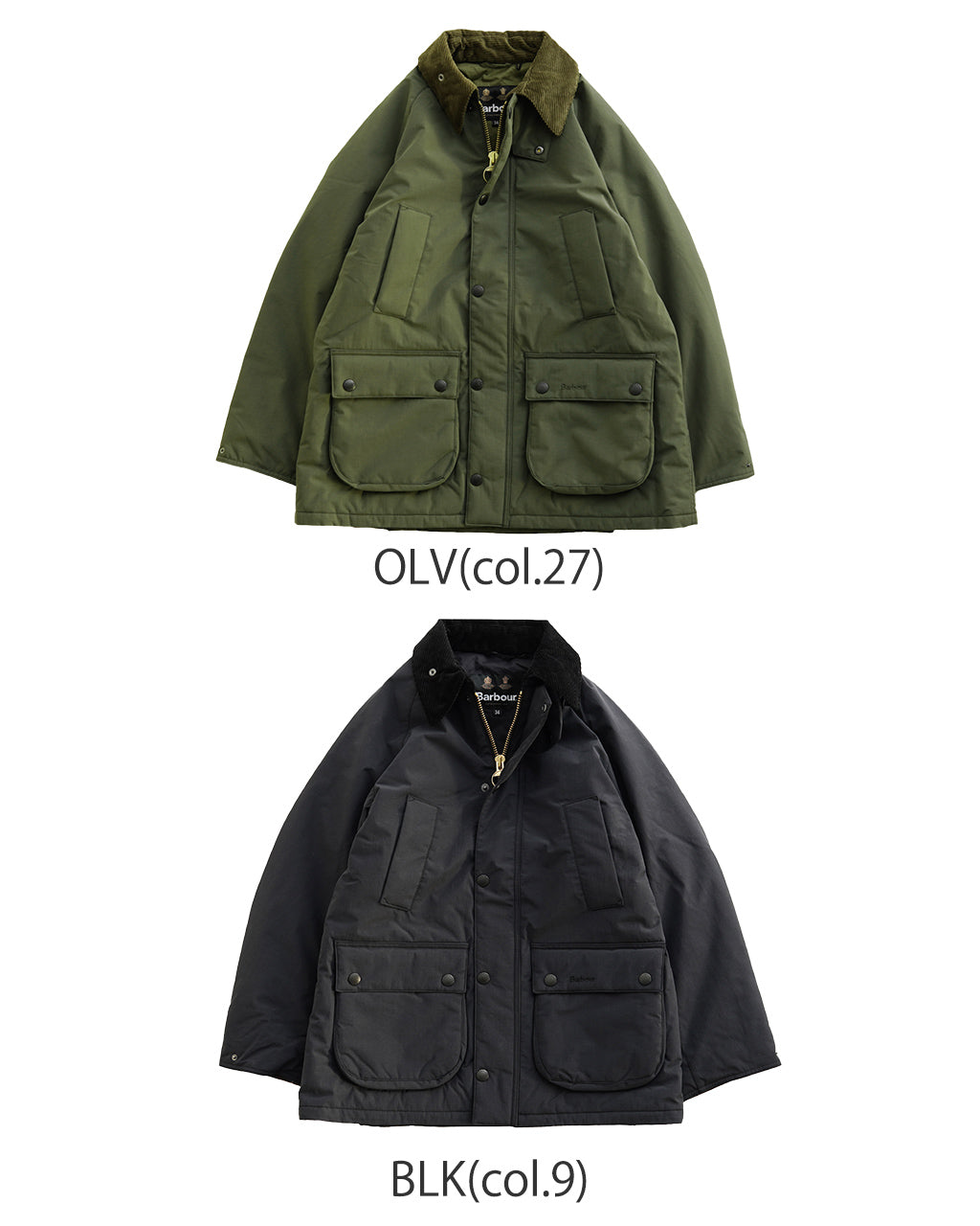 Barbour バブアー BEDALE ビデイル オーバーサイズジャケット BARBOUR OS PADDED CASUAL JACKET ブルゾンノンワックス ラグランスリーブ MCA1003 【送料無料】