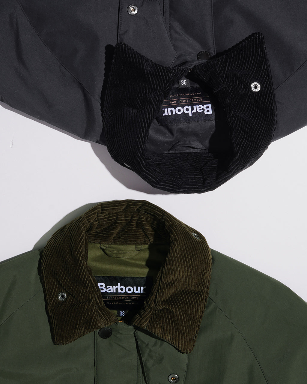 Barbour バブアー トランスポート パデッド カジュアル ジャケット TRANSPORT PADDED CASUAL JACKET アウター コーデュロイ 襟付き 242MCA1005 【送料無料】