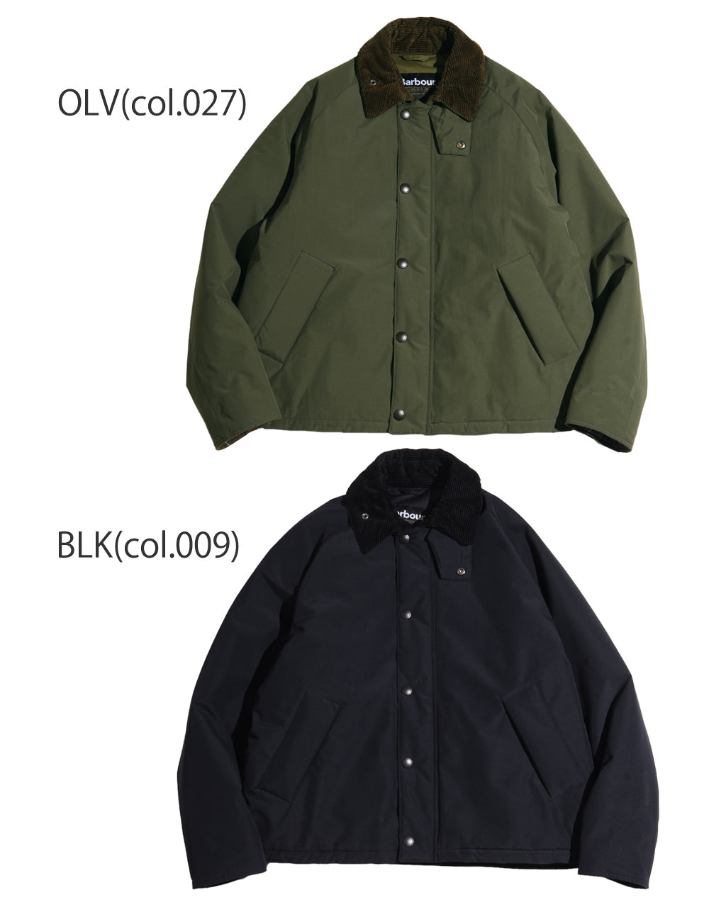 【SALE！20%OFF】Barbour バブアー トランスポート パデッド カジュアル ジャケット TRANSPORT PADDED CASUAL JACKET アウター コーデュロイ 襟付き 242MCA1005 【送料無料】