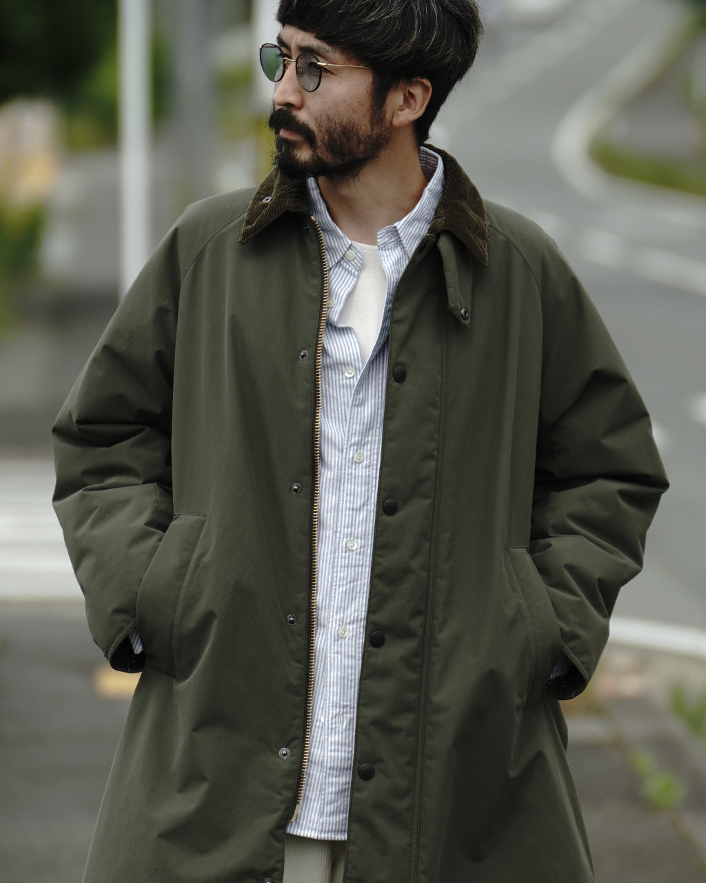 ＼合計3万円以上購入で20%OFFクーポン！／Barbour バブアー エクスモア パデッド カジュアル コート EXMOOR PADDED CASUAL COAT ロングコート コーデュロイ 242MCA1006【送料無料】