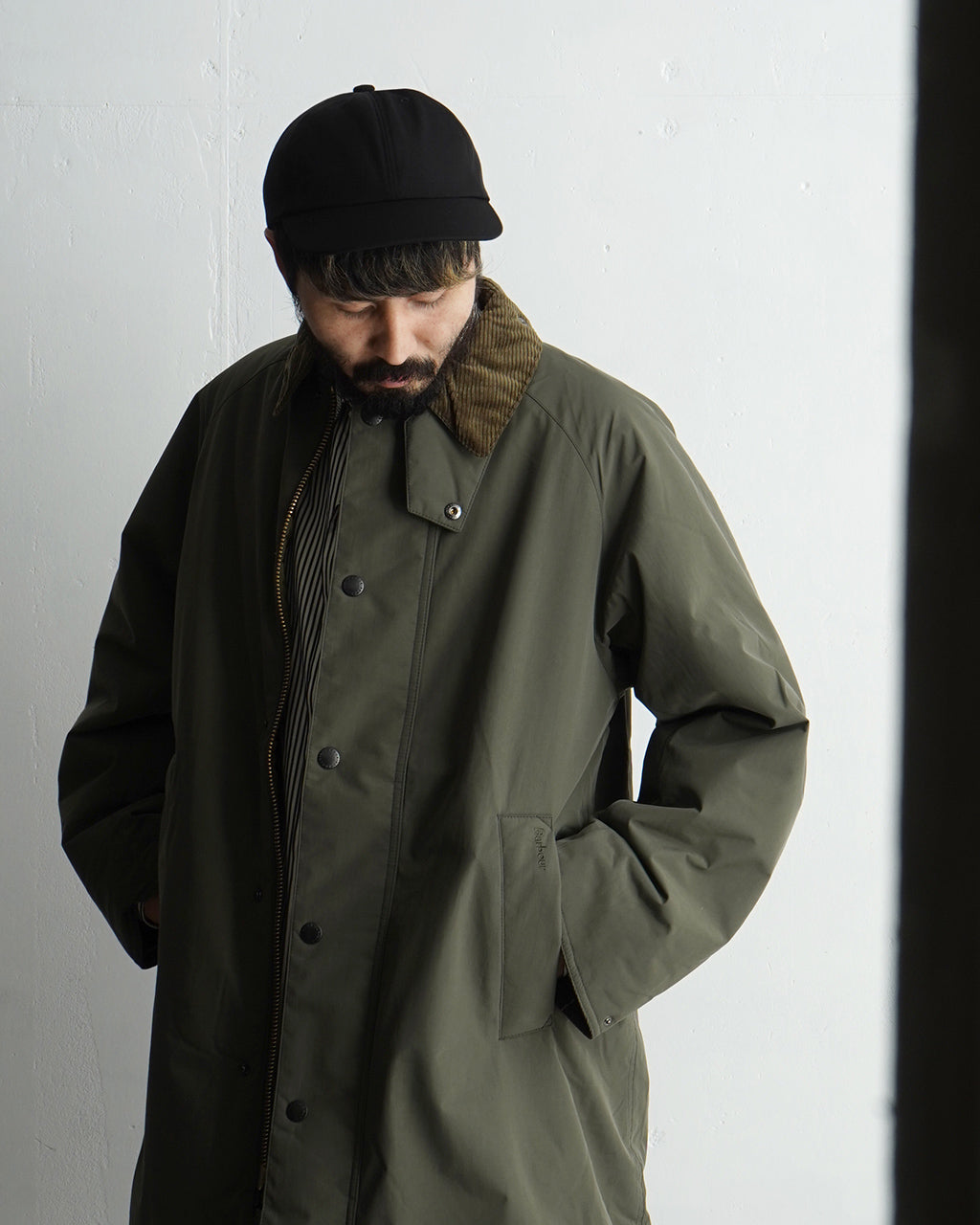 【SALE！20%OFF】Barbour バブアー エクスモア パデッド カジュアル コート EXMOOR PADDED CASUAL COAT ロングコート コーデュロイ 242MCA1006【送料無料】