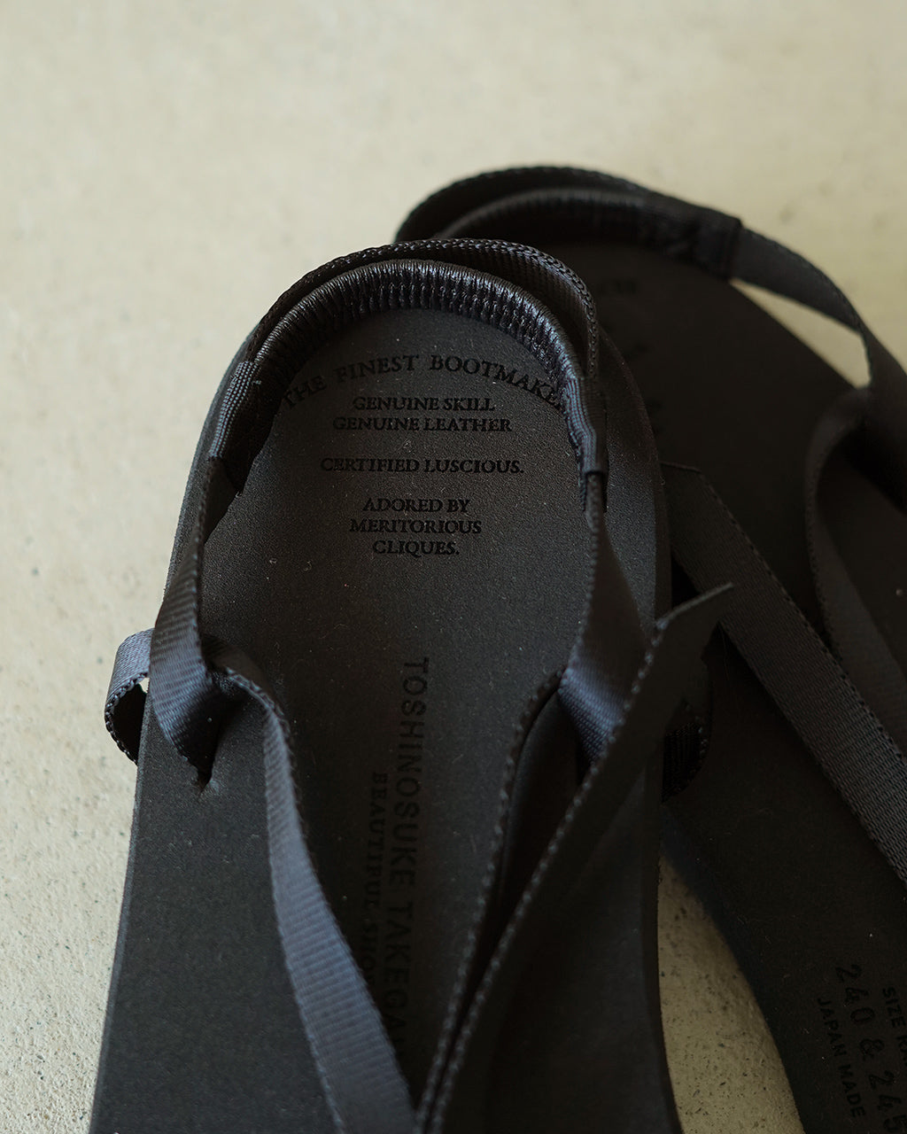 BEAUTIFUL SHOES ビューティフルシューズ BAREFOOT SANDALS ベアフットサンダル レディース ブラック | Crouka(クローカ)