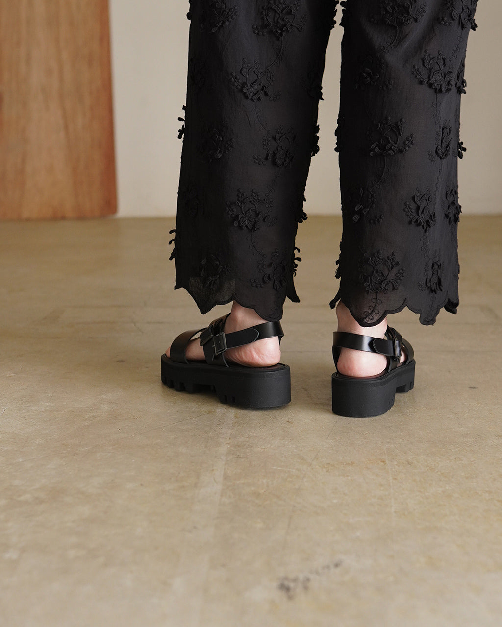 BEAUTIFUL SHOES ビューティフルシューズ S.S. BELT SANDALS (TWEETY SOLE) ベルトサンダル トゥイーティーソール | Crouka(クローカ)