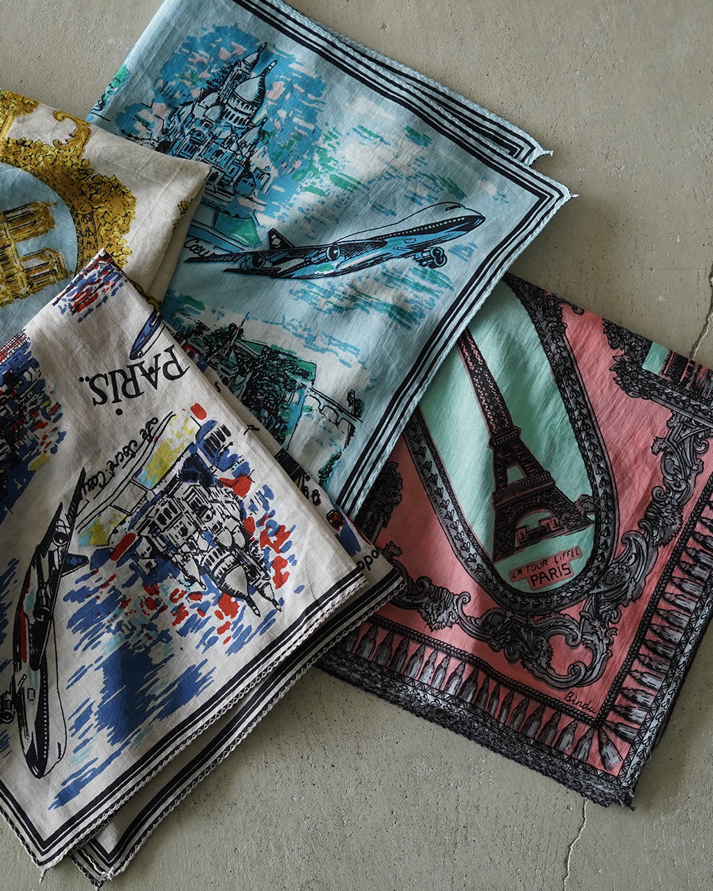 BINDU ビンドゥー バンダナ ユニセックス Bandana france SERIES