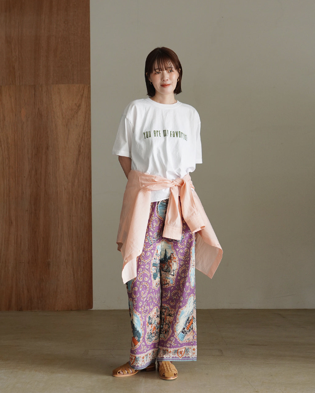 | point×10 | Map Print Easy Pants BM-80320S26