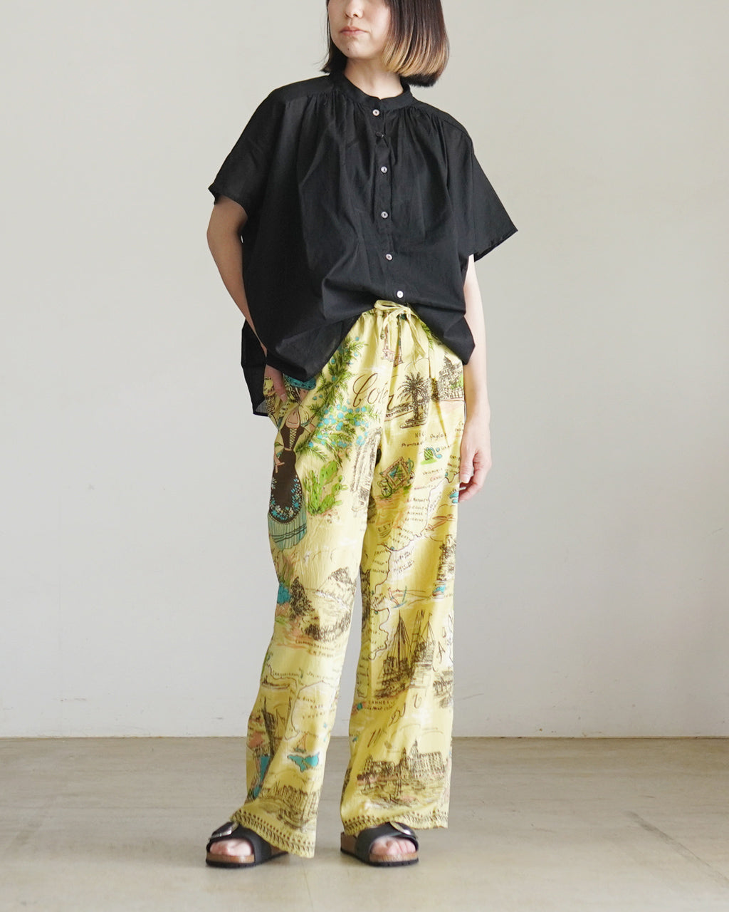 | point×10 | Map Print Easy Pants BM-80320S26