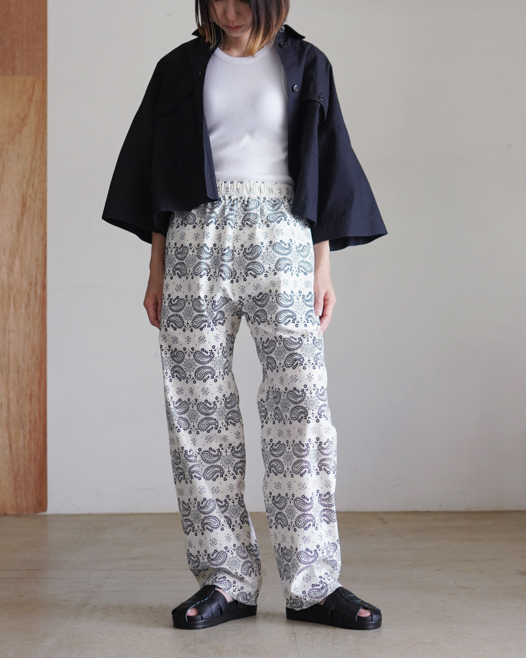 Cotton 40's Cambric / Easy Pants BM-4004
