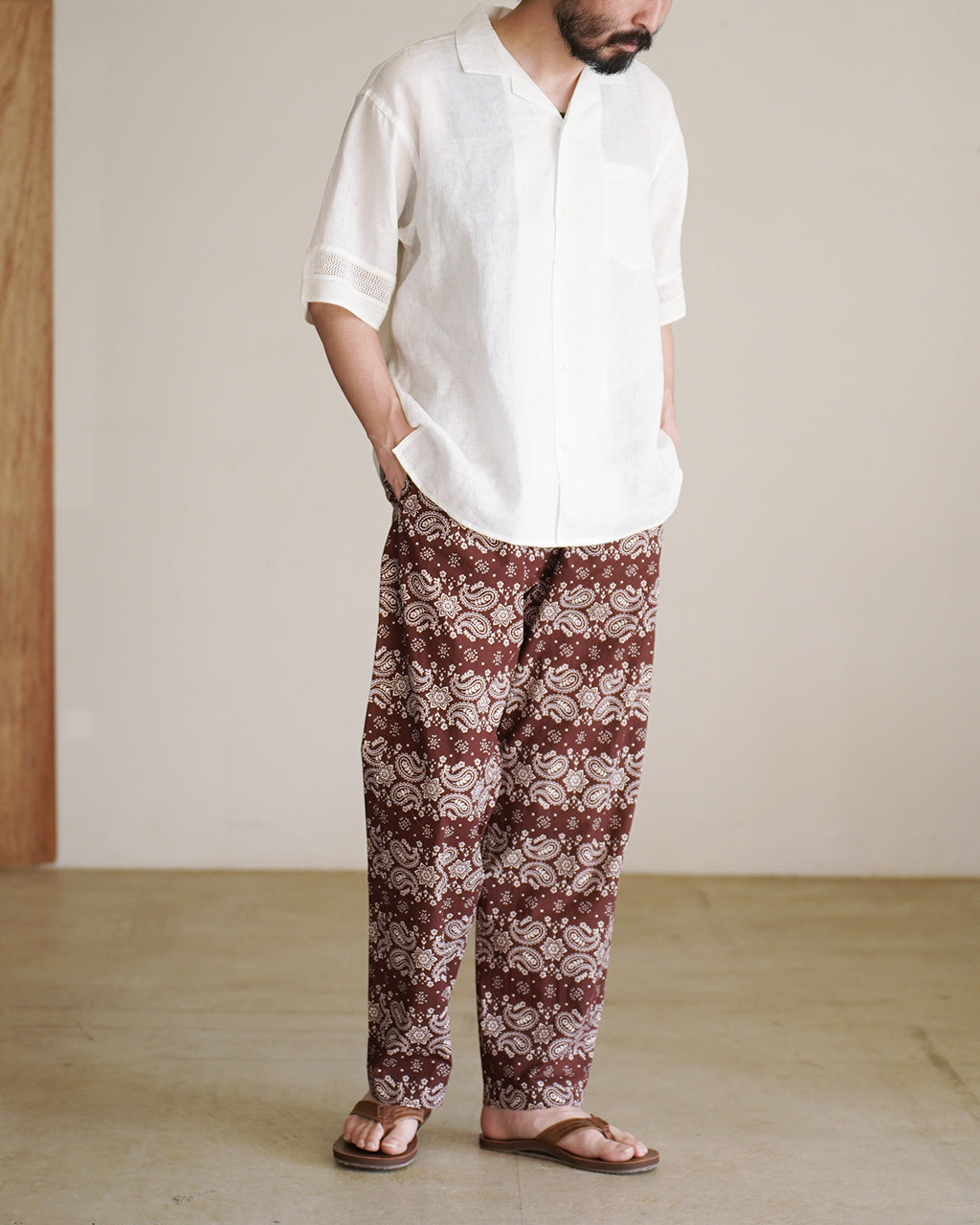 Cotton 40's Cambric / Easy Pants BM-4004