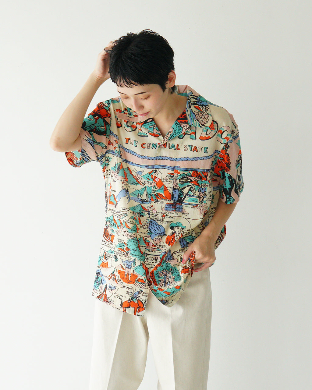 BINDU ビンドゥー アロハシャツ ハワイアンシャツ 半袖 オープンカラー 開襟 HAWAIIAN SHIRTS HAWAIIAN SHIRTS【送料無料】