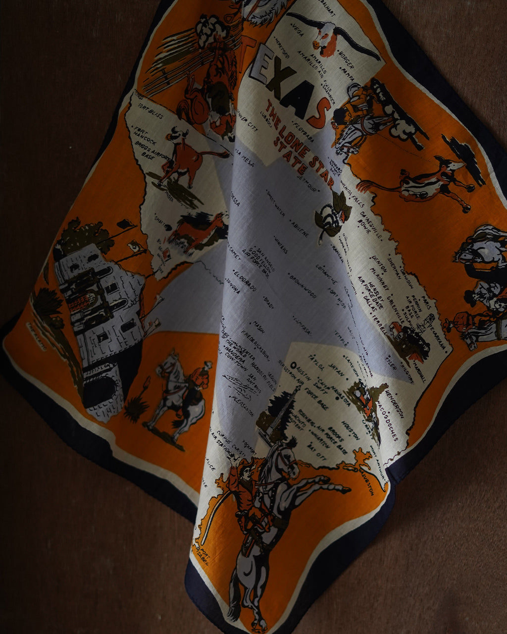 BINDU ビンドゥー バンダナ ユニセックス Bandana texas SERIES