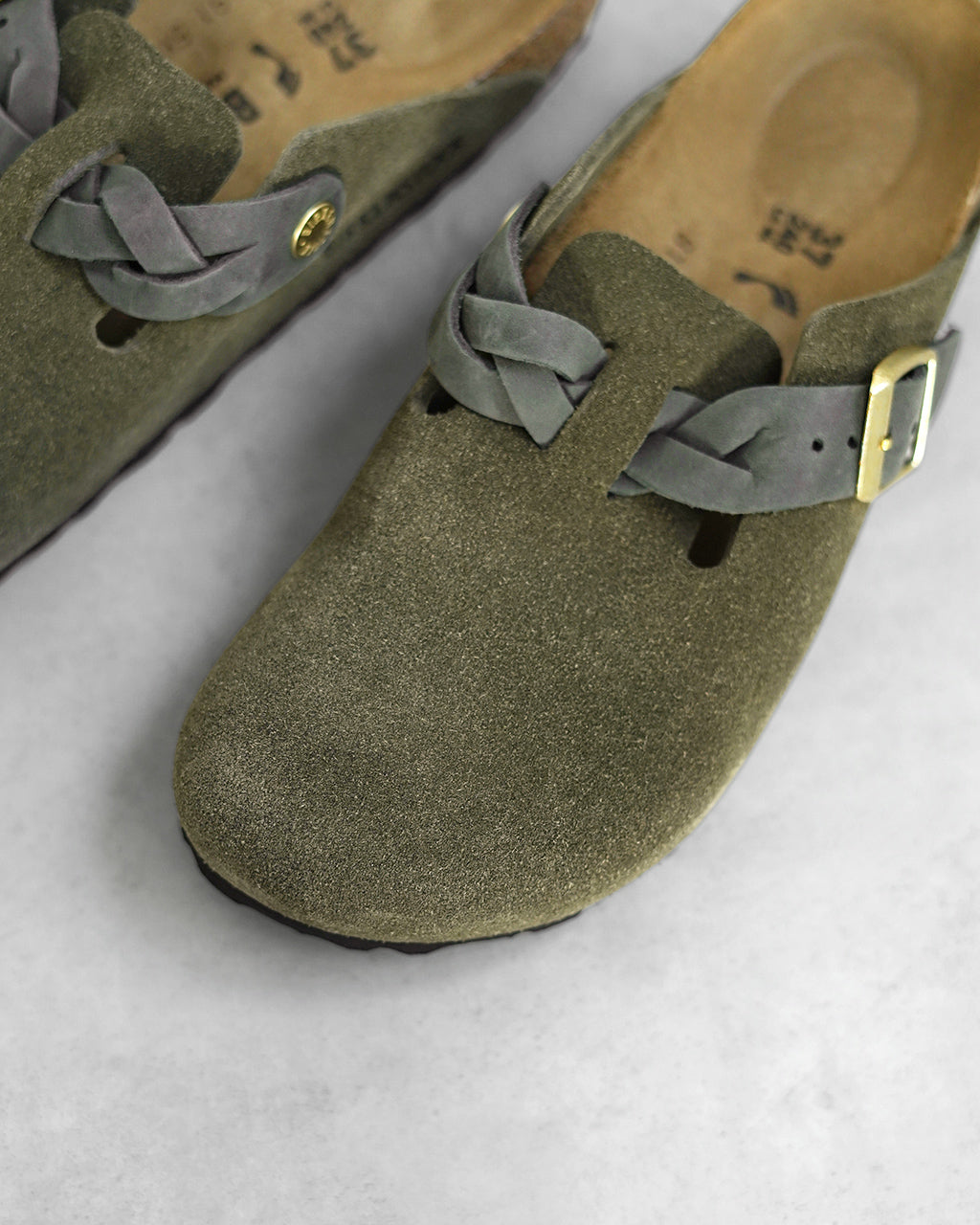 ビルケンシュトック BIRKENSTOCK Boston Braided スリッポン サンダル