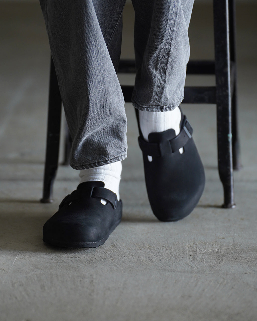 ビルケンシュトック BIRKENSTOCK Boston BS スリッポン メンズ