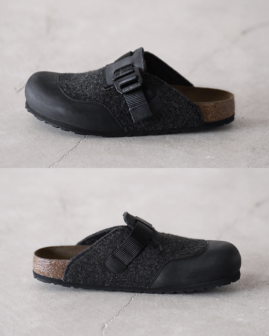ビルケンシュトック BIRKENSTOCK Boston Nova Felt スリッポン メンズ