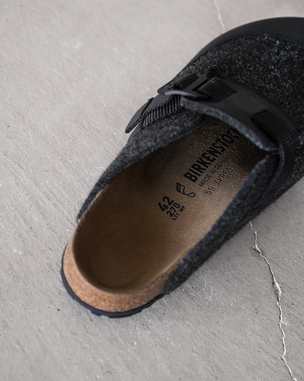 ビルケンシュトック BIRKENSTOCK Boston Nova Felt スリッポン メンズ