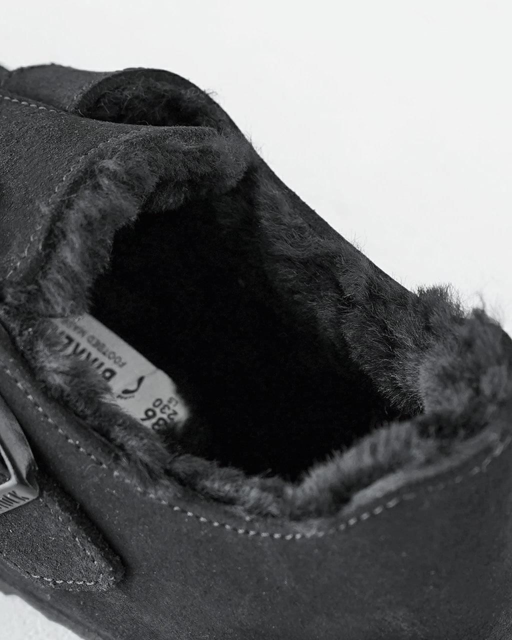 BIRKENSTOCK ビルケンシュトック ロンドン London Shearling  ベロアレザー スエードレザー ボア クロッグ サボ シューズ 1028470 1014961【送料無料】