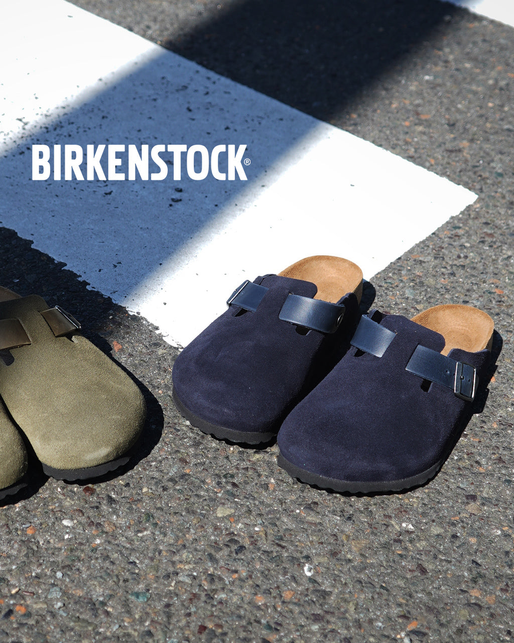 BIRKENSTOCK ビルケンシュトック ボストン Boston LEVE LEOI MIXED SUEDE サンダル 1028210 1