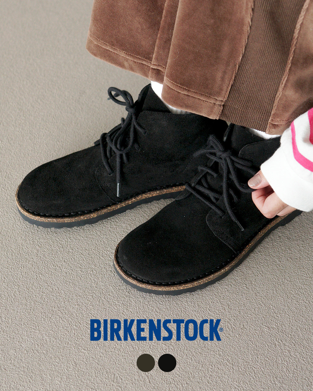 【アウトレット！30%OFF】BIRKENSTOCK ビルケンシュトック ショートブーツ レースアップ Uppsala Mid LEVE 1028079 1028181【送料無料】