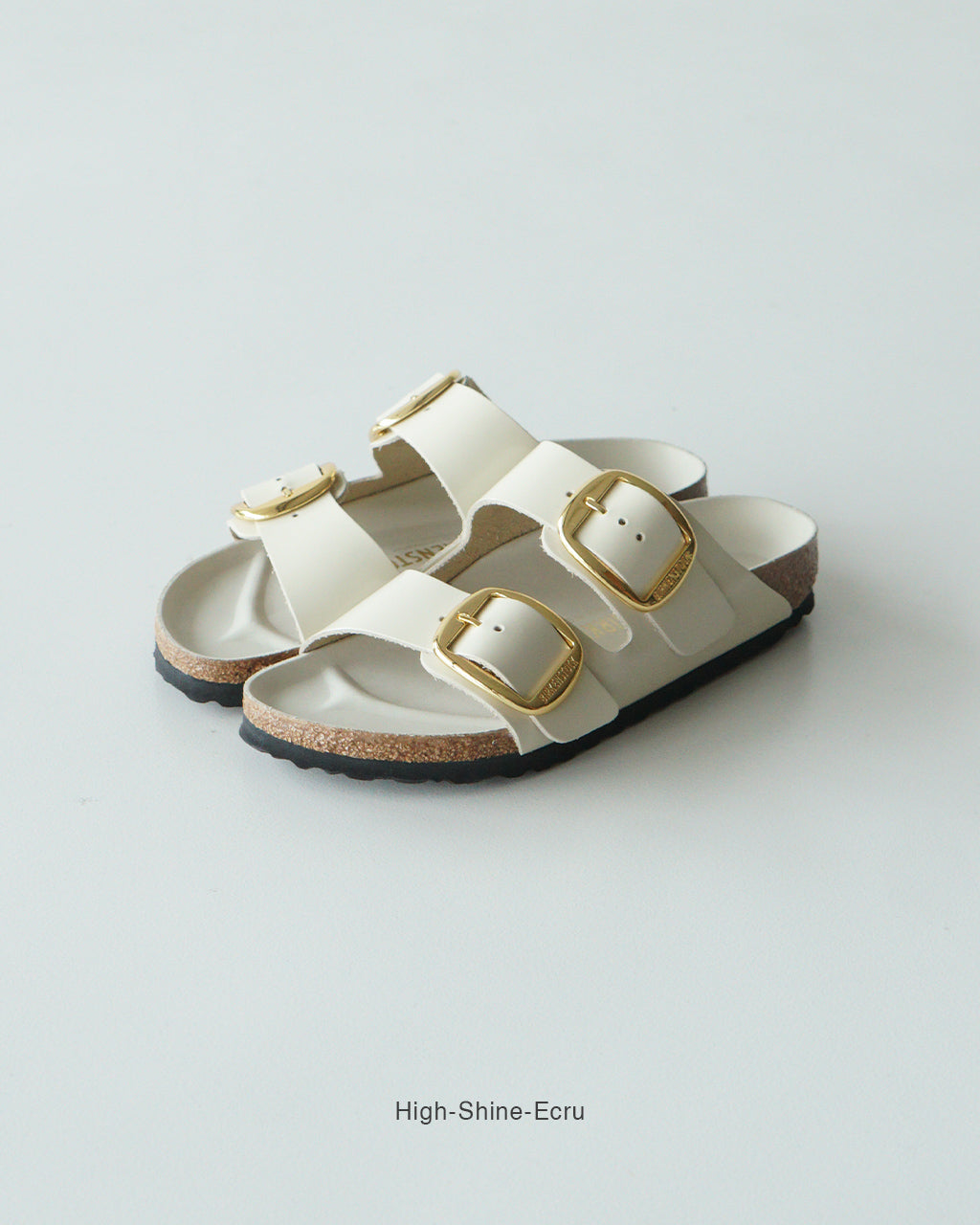 ビルケンシュトック　アリゾナBB LENA High Shine Ecru BIRKENSTOCK ビルケンシュトック アリゾナ ビッグバックル ハイ