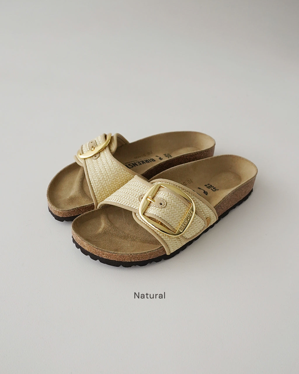 Madrid Big Buckle Raffia 1031419 1029035