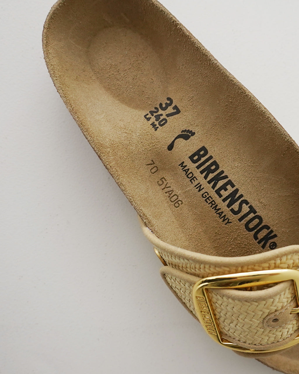 Madrid Big Buckle Raffia 1031419 1029035