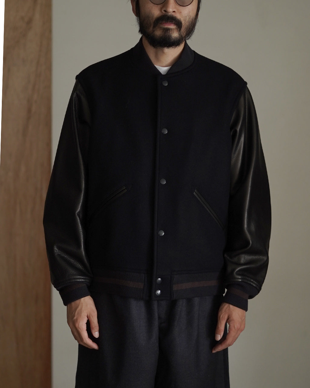 Wool Melton Award Jacket bROOTS25F1