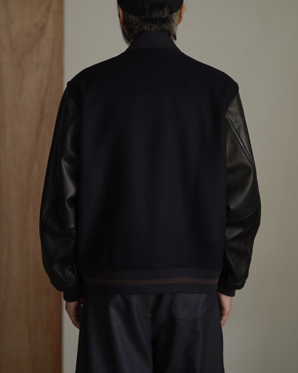 Wool Melton Award Jacket bROOTS25F1