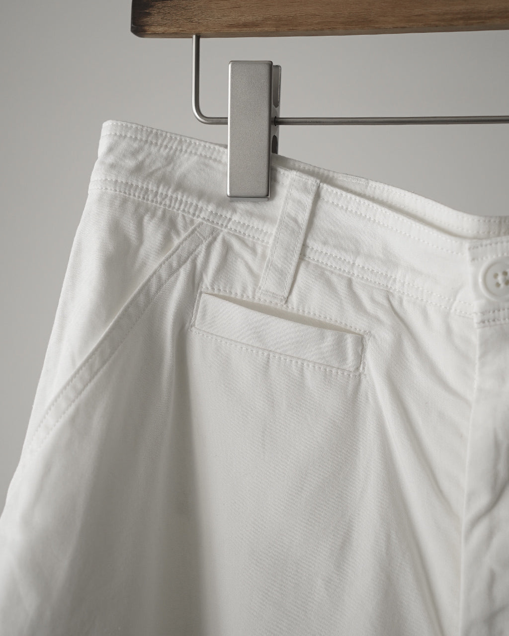 Cotton Poplin Double-knee Trousers bROOTS26S11