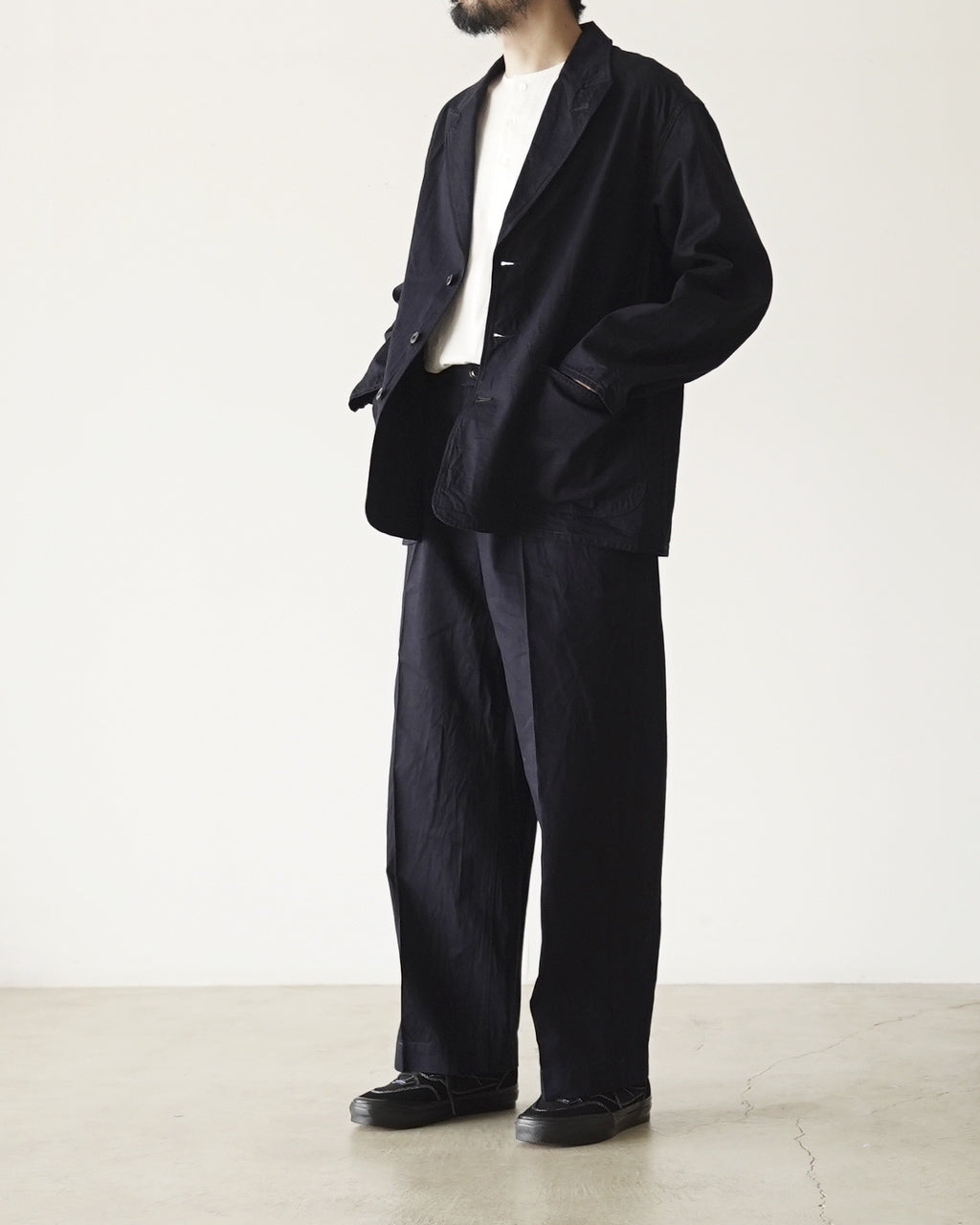 Light oz Denim Work 3B Jacket bROOTS26S5