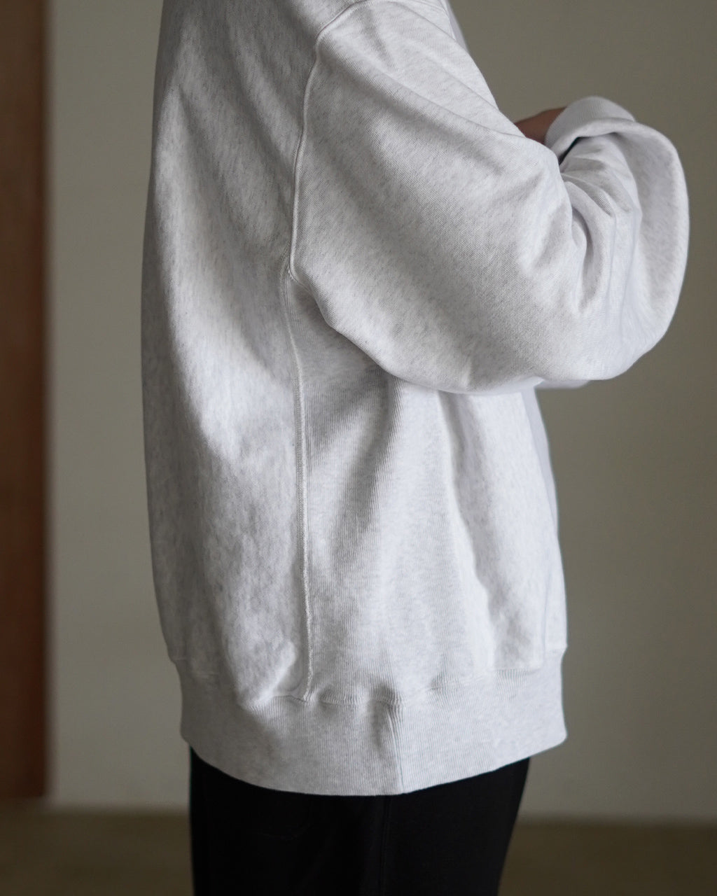 Soft&Hard Sweat Crew-Neck P/O Wide bROOTS24F26F25