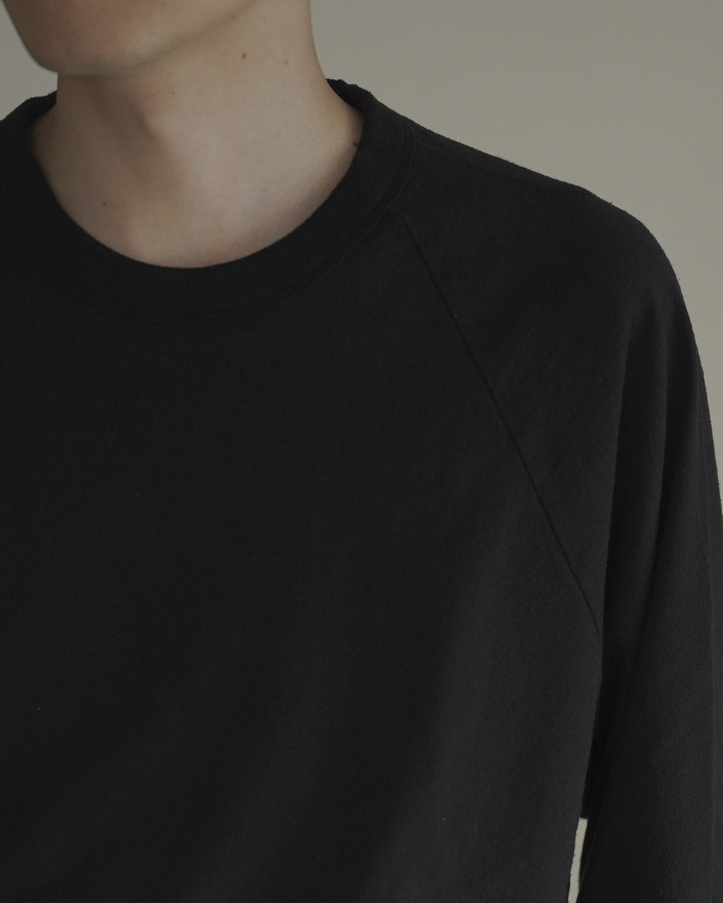 Co/Silk Nep Raglan Tee BHS24F037F26