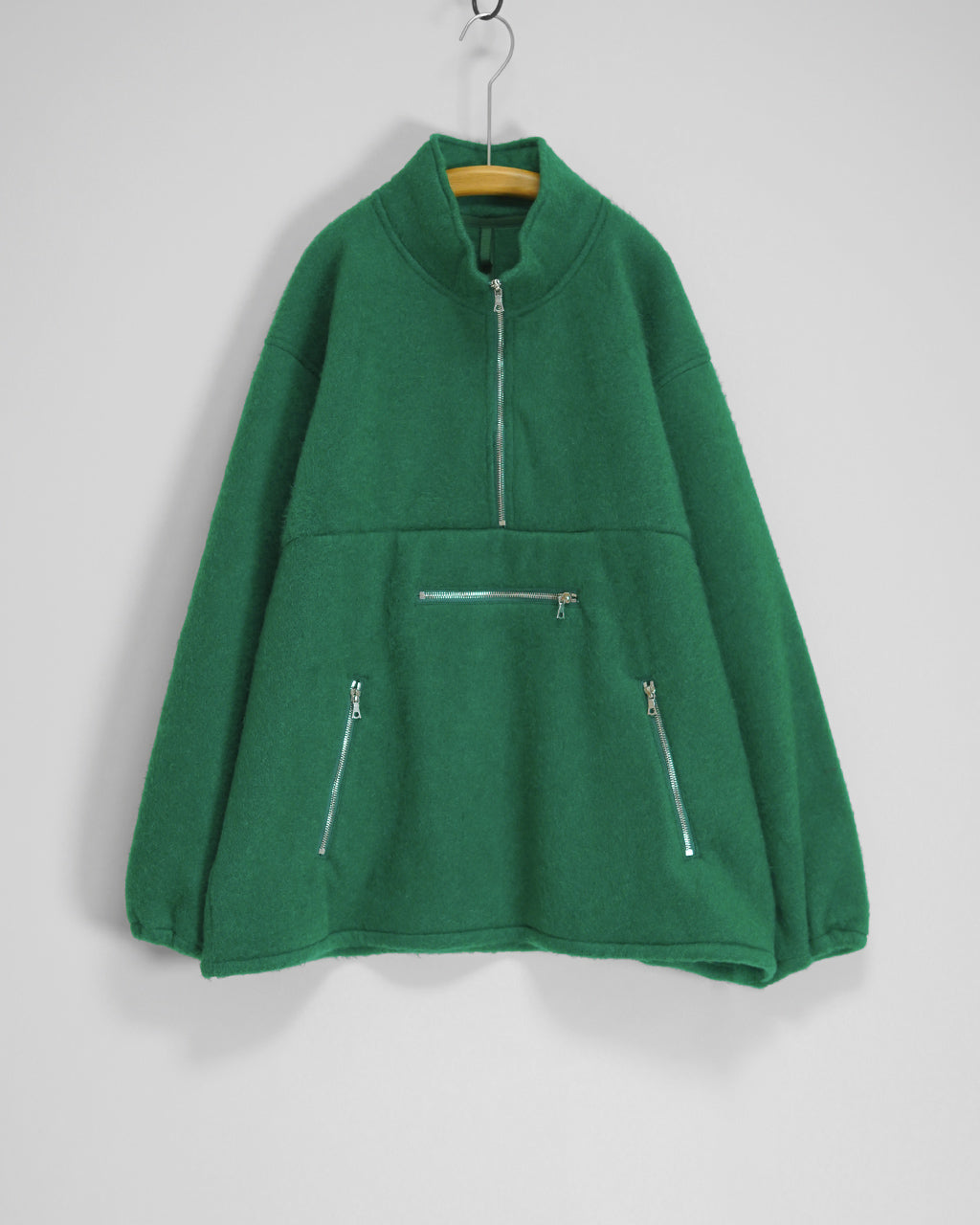 Pe/Alpaca Fleece Harf-zip P/O BHS26F032PeAp
