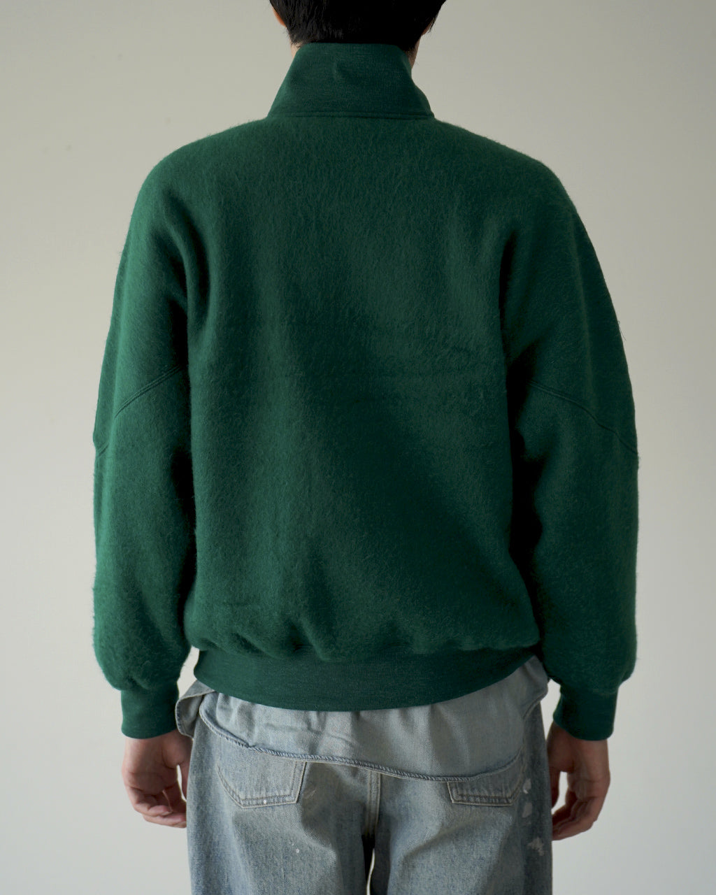 Pe/Alpaca Fleece Track Jacket BHS24F029F26PeAp